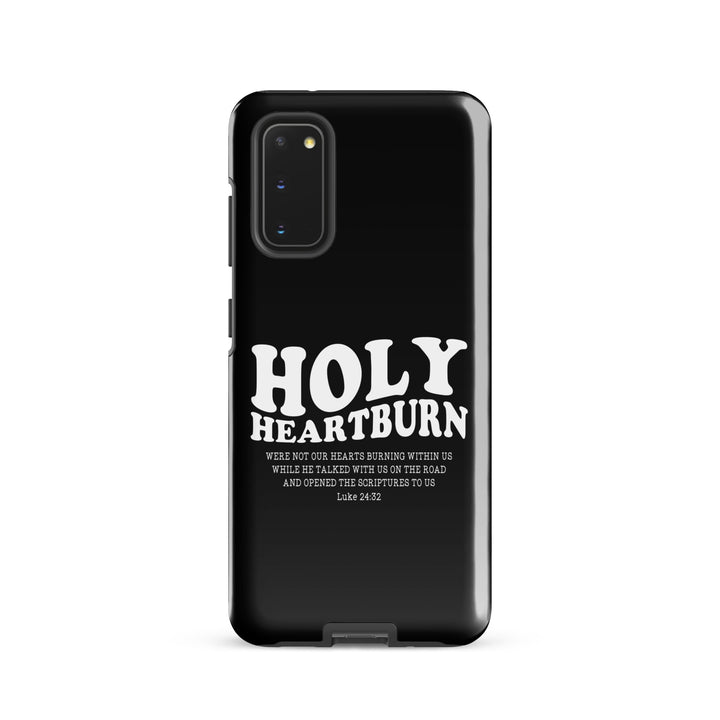 Christian Phone Case Holy Heartburn Black for Samsung® Samsung® Phone Cases Glossy Samsung Galaxy S20 