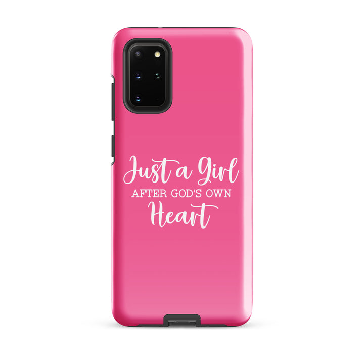 Christian Phone Case Girl After God's Heart for Samsung® Samsung® Phone Cases Glossy Samsung Galaxy S20 Plus 