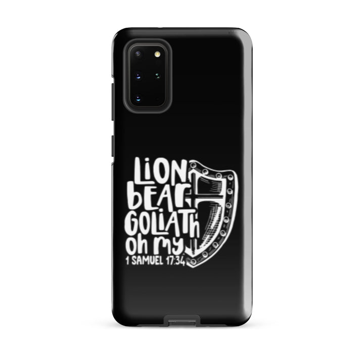 Christian Phone Case Lion Bear Goliath Oh My for Samsung® Samsung® Phone Cases Glossy Samsung Galaxy S20 Plus 