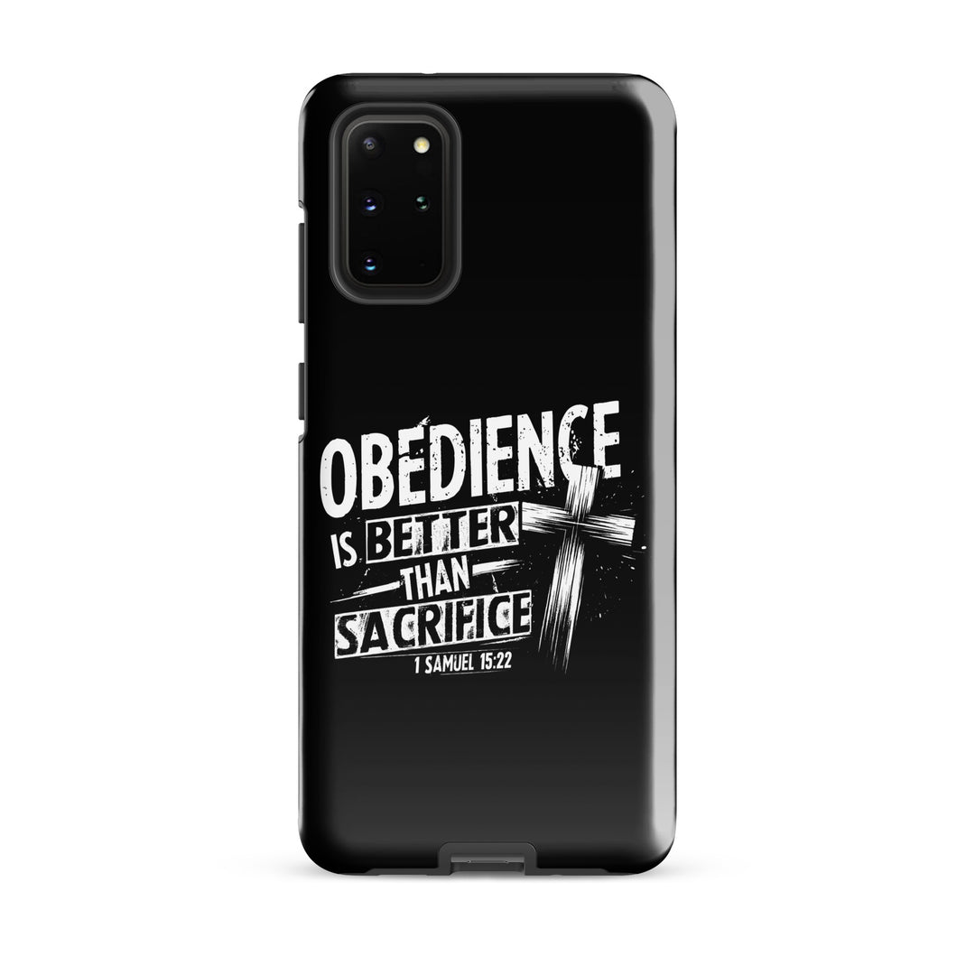 Christian Phone Case Obedience Is Better for Samsung® Samsung® Phone Cases Glossy Samsung Galaxy S20 Plus 