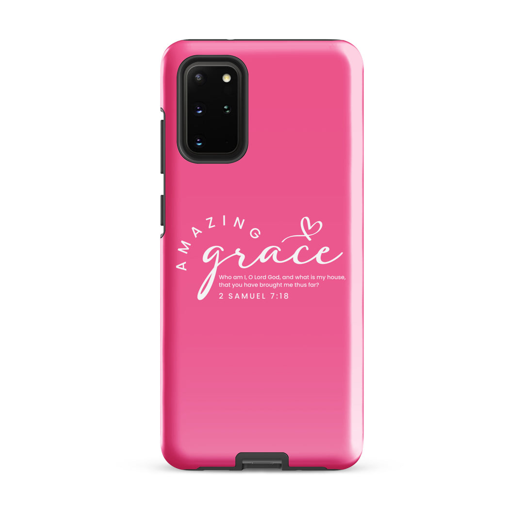 Christian Phone Case Amazing Grace Pink for Samsung® Samsung® Phone Cases Glossy Samsung Galaxy S20 Plus 