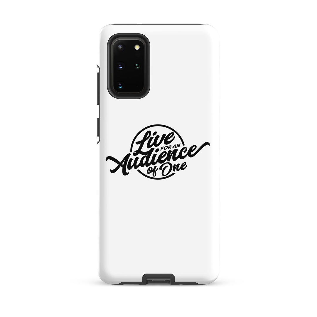 Christian Phone Case Audience of One White for Samsung® Samsung® Phone Cases Glossy Samsung Galaxy S20 Plus 