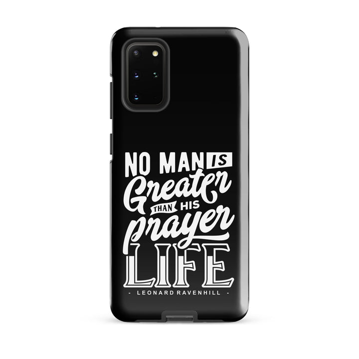 Christian Phone Case Prayer Life Black for Samsung® Samsung® Phone Cases Glossy Samsung Galaxy S20 Plus 