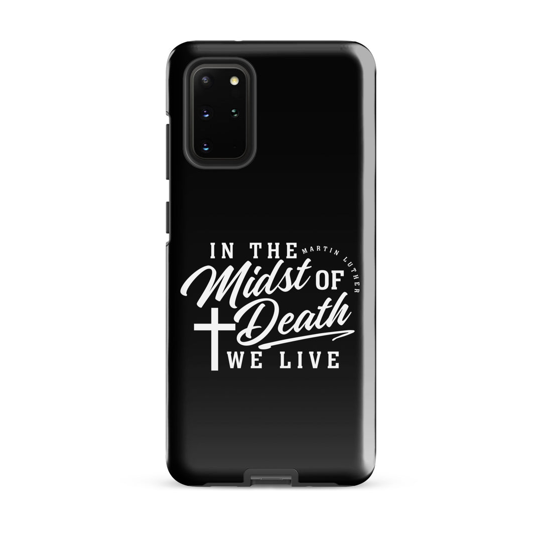 Christian Phone Case Midst of Death Black for Samsung® Samsung® Phone Cases Glossy Samsung Galaxy S20 Plus 