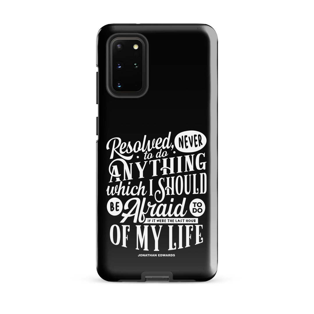 Christian Phone Case Last Hour Black for Samsung® Samsung® Phone Cases Glossy Samsung Galaxy S20 Plus 