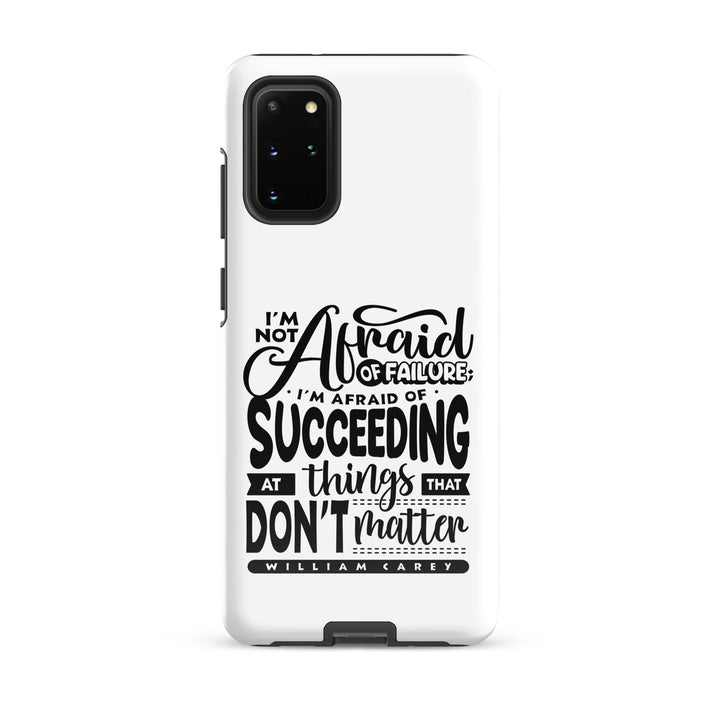 Christian Phone Case Things That Matter White for Samsung® Samsung® Phone Cases Glossy Samsung Galaxy S20 Plus 