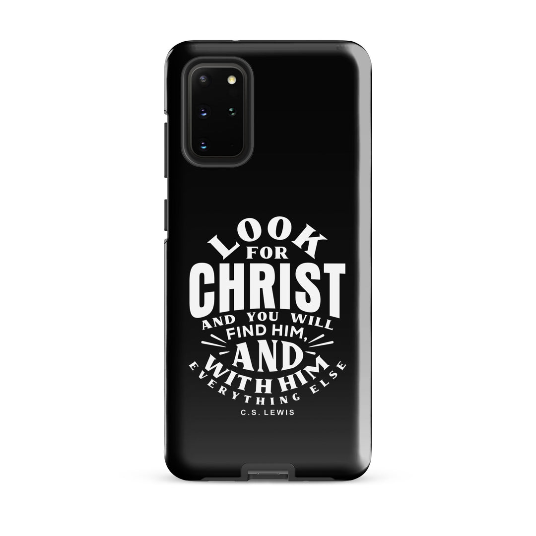 Christian Phone Case Look For Christ Black for Samsung® Samsung® Phone Cases Glossy Samsung Galaxy S20 Plus 