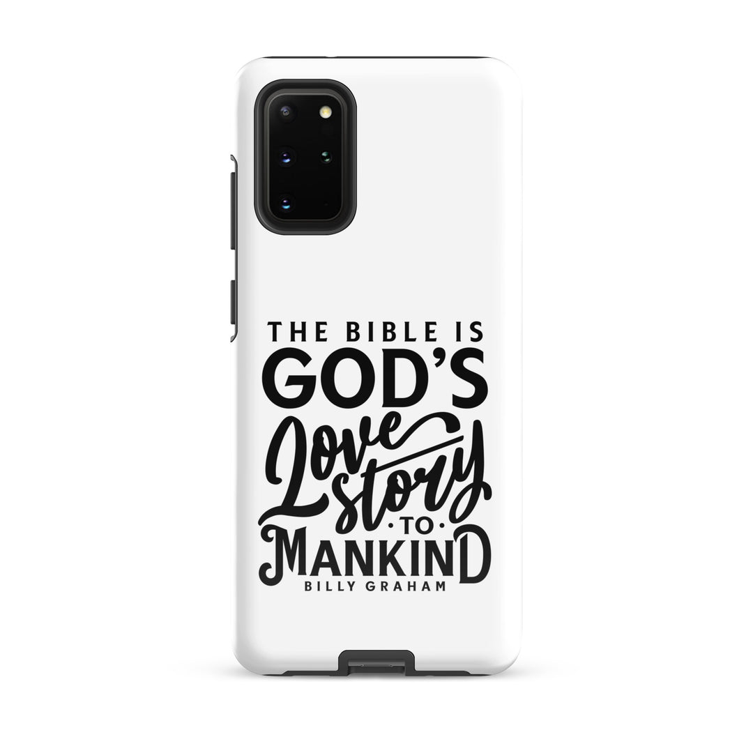 Christian Phone Case God's Love Story White for Samsung® Samsung® Phone Cases Glossy Samsung Galaxy S20 Plus 