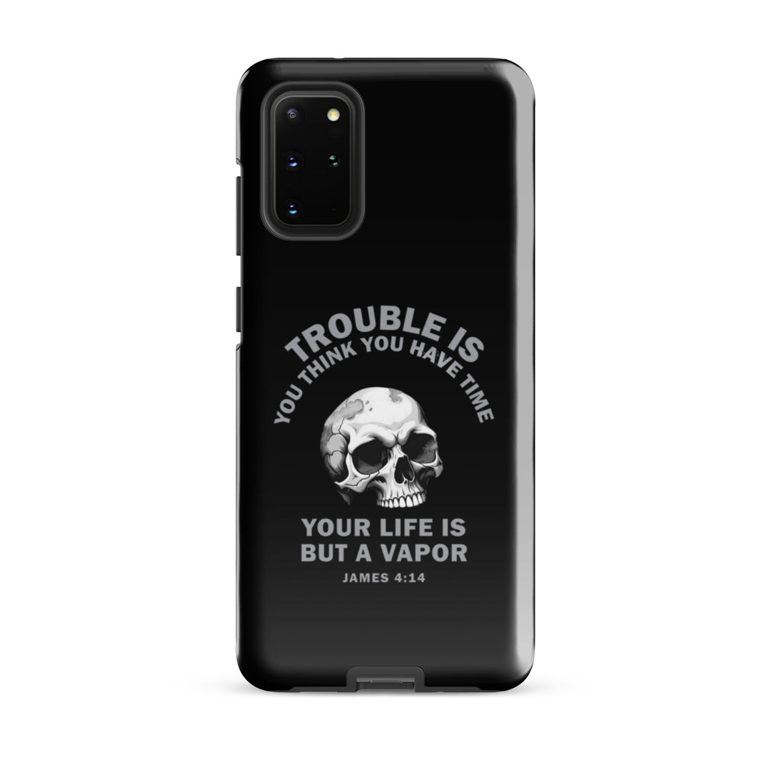 Christian Phone Case Life Is Vapor Black for Samsung® Samsung® Phone Cases Glossy Samsung Galaxy S20 Plus 