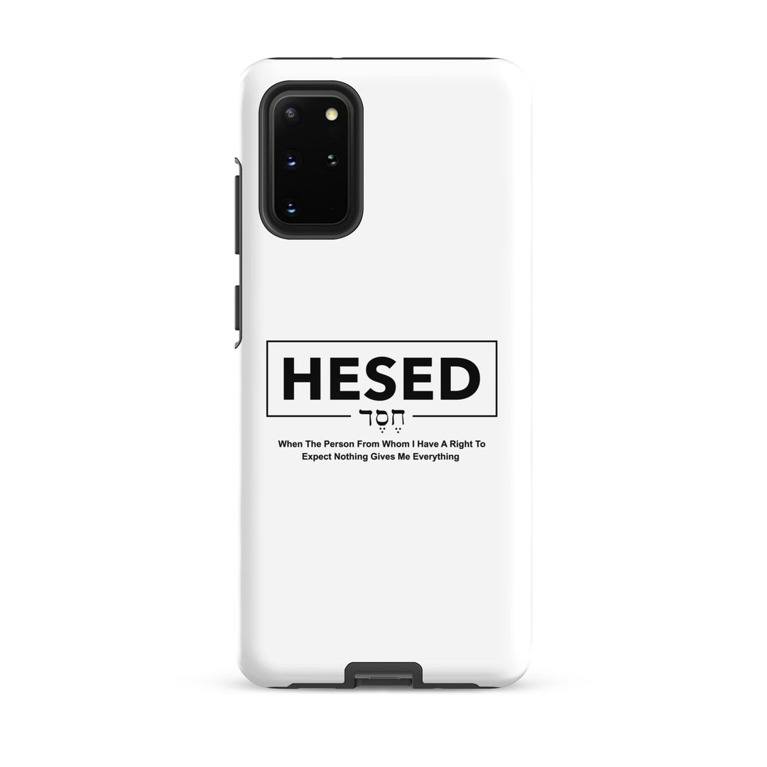 Christian Phone Case Hesed Everything White for Samsung® Samsung® Phone Cases Glossy Samsung Galaxy S20 Plus 