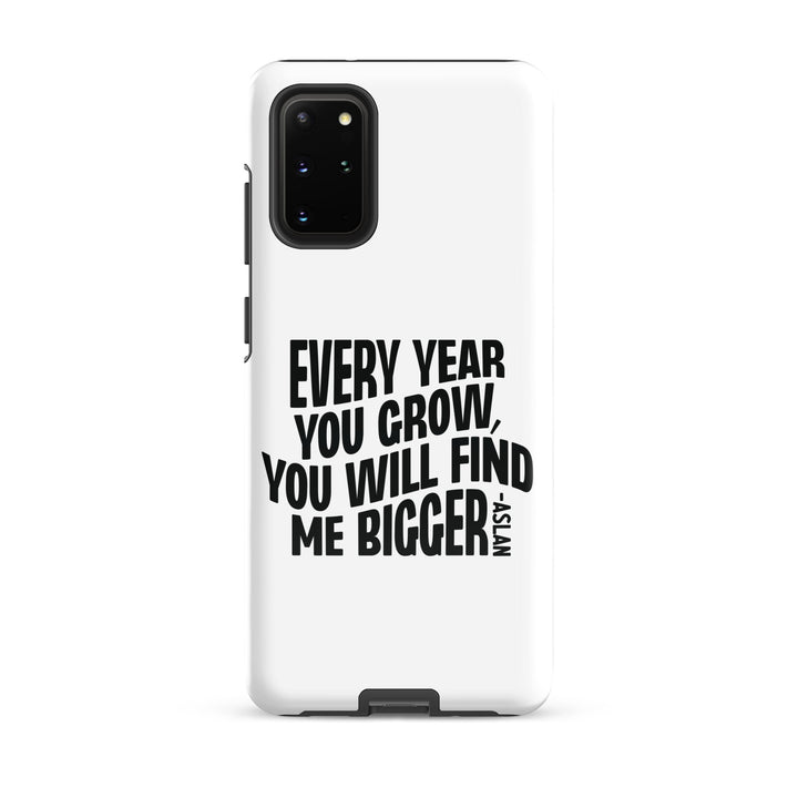 Christian Phone Case Every Year You Grow White for Samsung® Samsung® Phone Cases Glossy Samsung Galaxy S20 Plus 