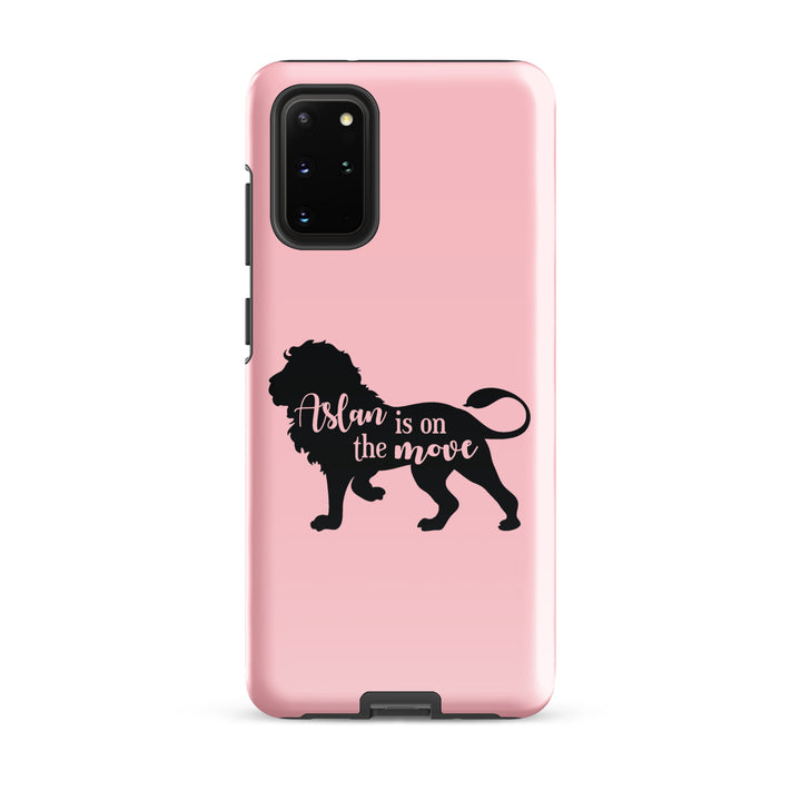 Christian Phone Case Aslan Is On The Move Pink for Samsung® Samsung® Phone Cases Glossy Samsung Galaxy S20 Plus 