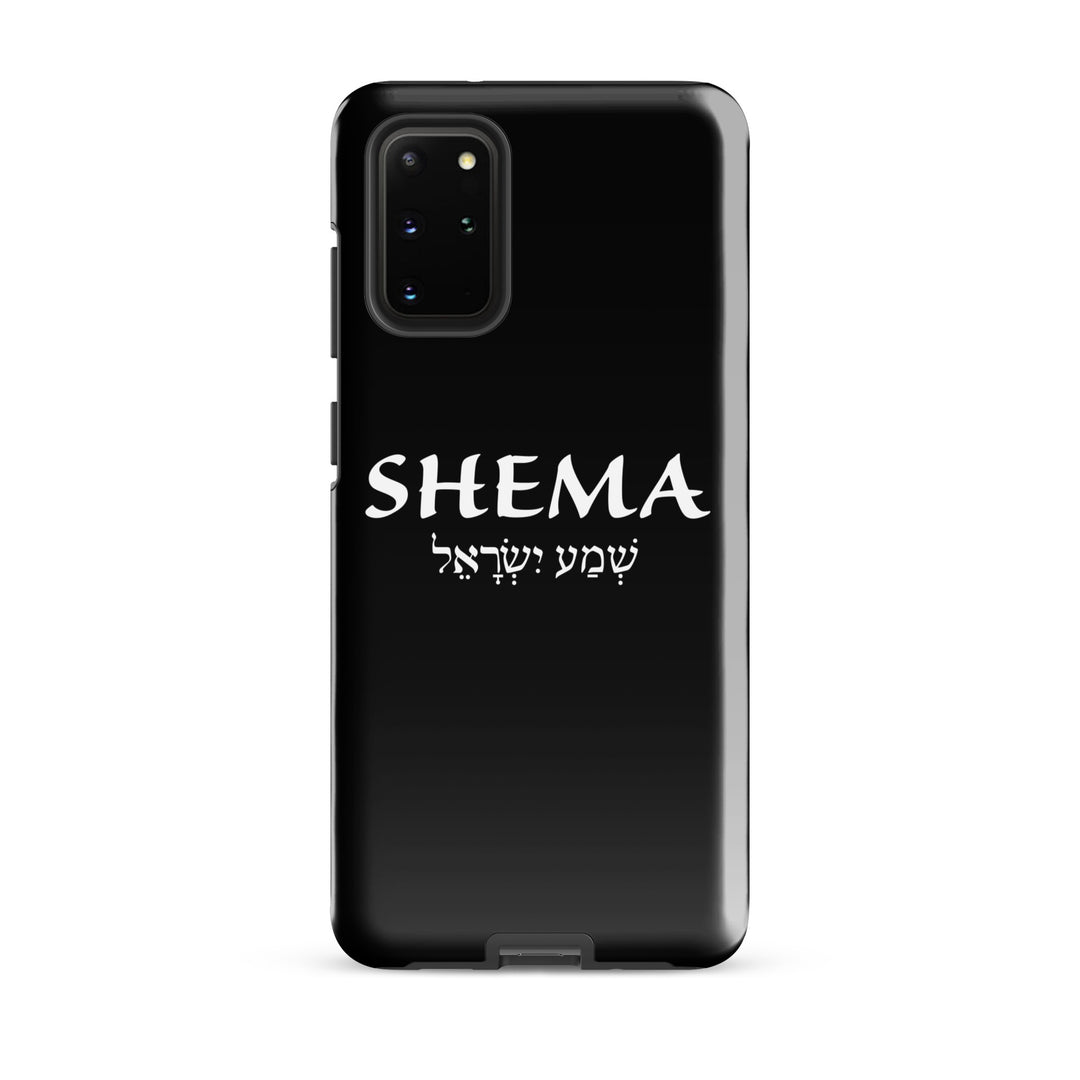 Christian Phone Case Shema Hebrew Black for Samsung® Samsung® Phone Cases Glossy Samsung Galaxy S20 Plus 