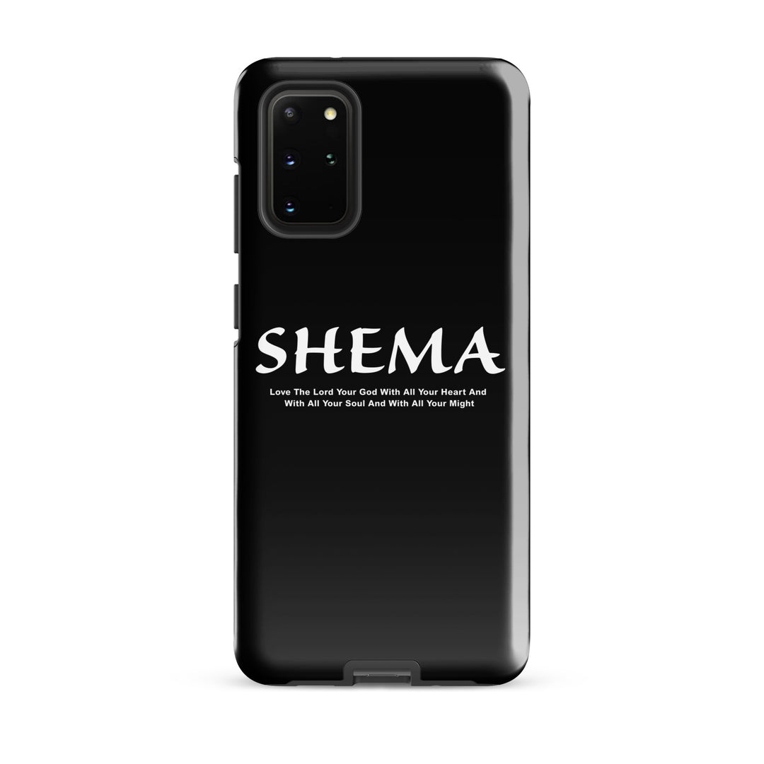 Christian Phone Case Shema Love The Lord Black for Samsung® Samsung® Phone Cases Glossy Samsung Galaxy S20 Plus 