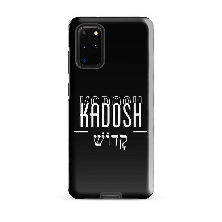 Christian Phone Case Kadosh Hebrew Black for Samsung® Samsung® Phone Cases Glossy Samsung Galaxy S20 Plus 