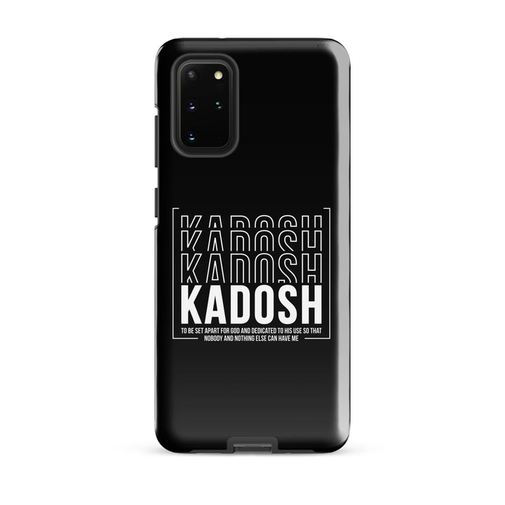 Christian Phone Case Kadosh Dedicated To His Use Black for Samsung® Samsung® Phone Cases Glossy Samsung Galaxy S20 Plus 