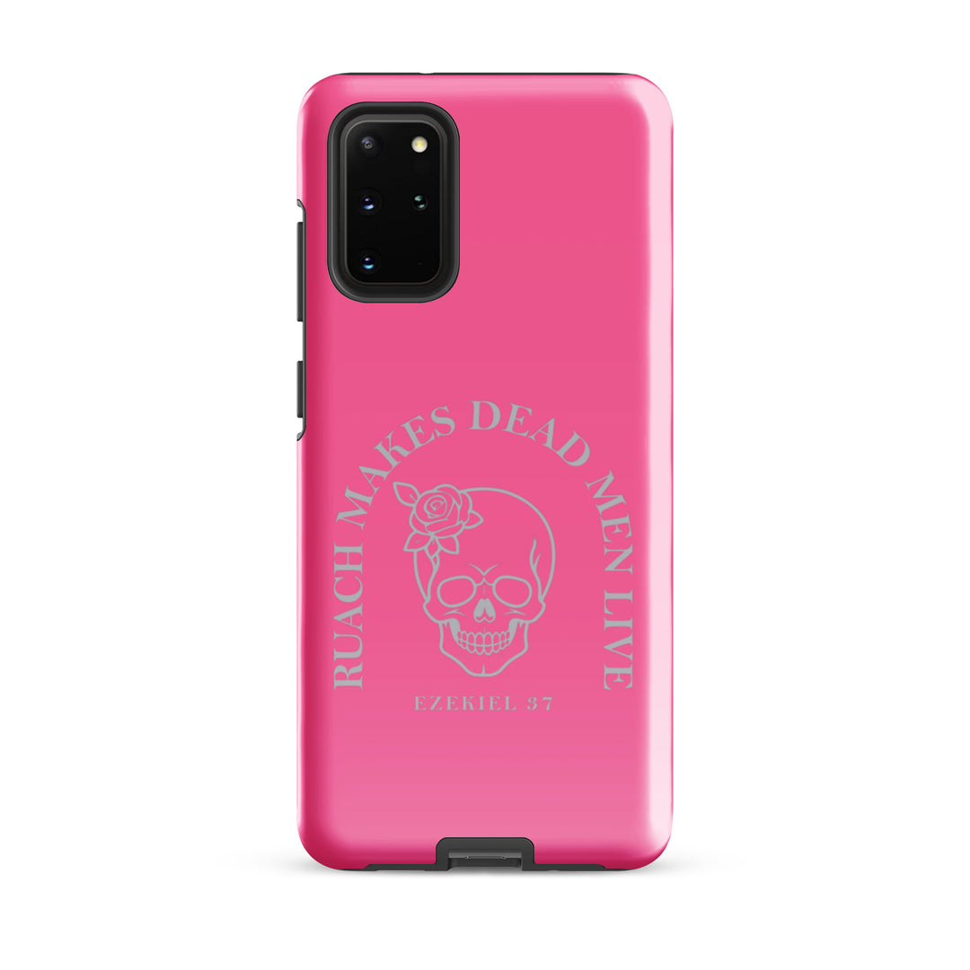 Christian Phone Case Ruach Makes Dead Men Live Pink for Samsung® Samsung® Phone Cases Glossy Samsung Galaxy S20 Plus 