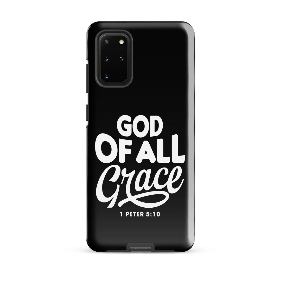 Christian Phone Case God of All Grace Black for Samsung® Samsung® Phone Cases Glossy Samsung Galaxy S20 Plus 