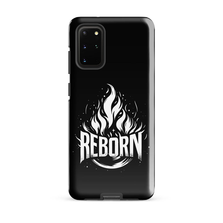 Christian Phone Case Reborn Black for Samsung® Samsung® Phone Cases Glossy Samsung Galaxy S20 Plus 