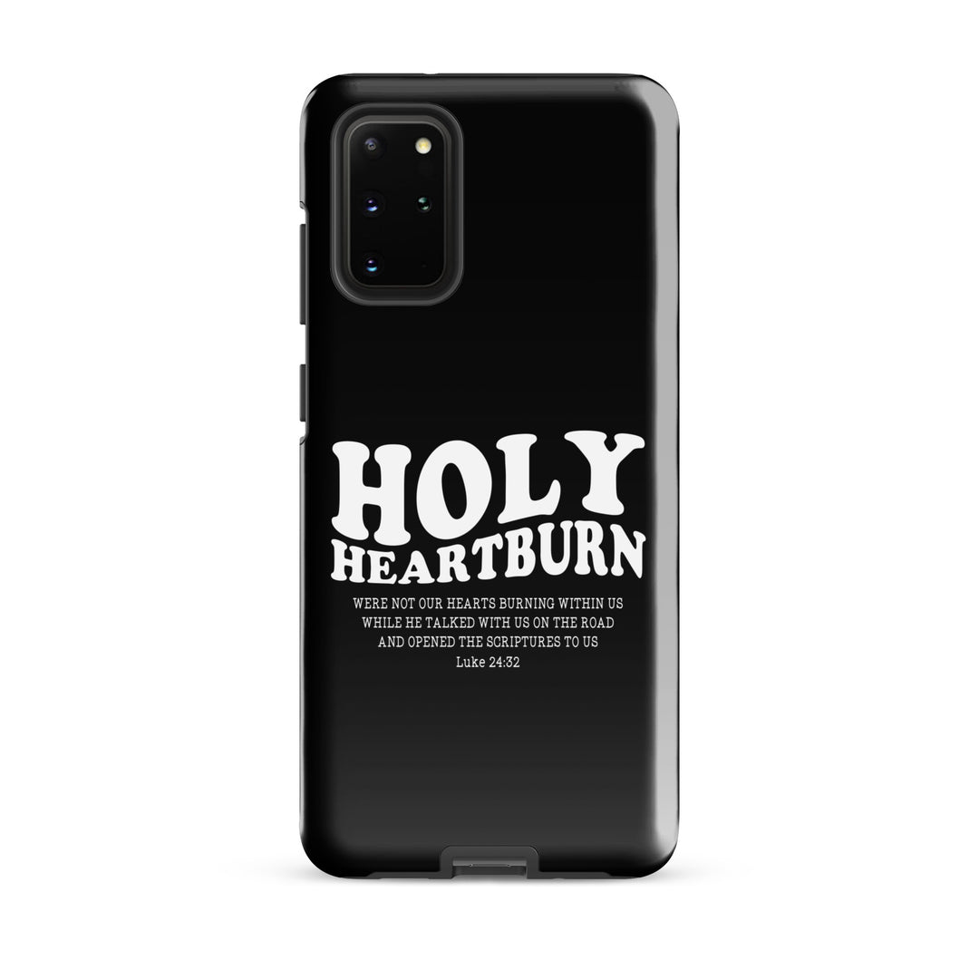 Christian Phone Case Holy Heartburn Black for Samsung® Samsung® Phone Cases Glossy Samsung Galaxy S20 Plus 