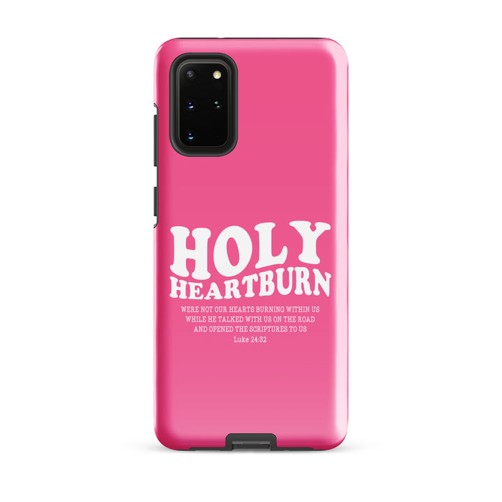 Christian Phone Case Holy Heartburn Pink for Samsung® Samsung® Phone Cases Glossy Samsung Galaxy S20 Plus 