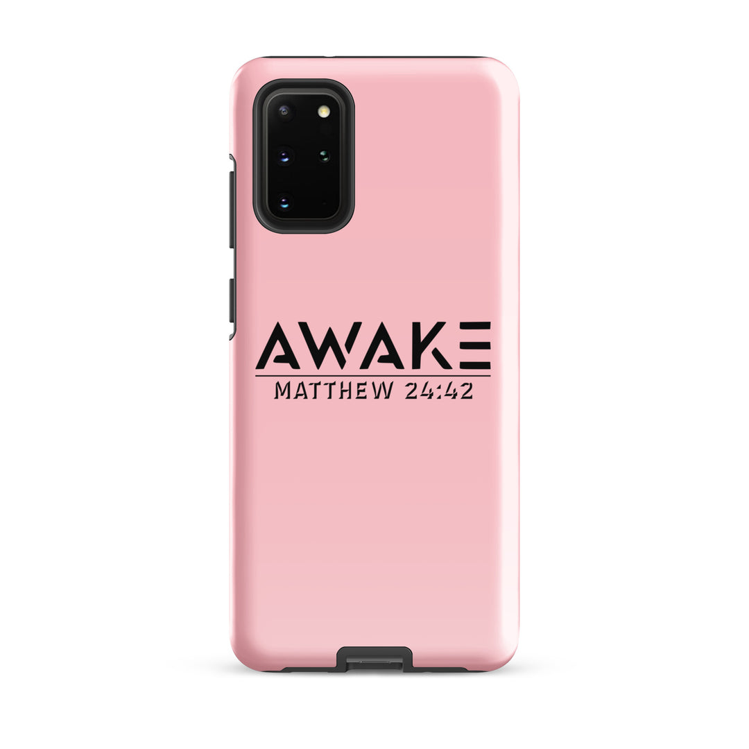 Christian Phone Case Awake  Pink for Samsung® Samsung® Phone Cases Glossy Samsung Galaxy S20 Plus 