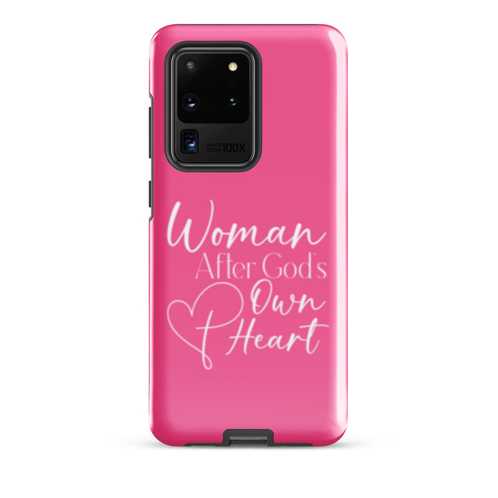 Christian Phone Case Woman After God's Heart for Samsung® Samsung® Phone Cases Glossy Samsung Galaxy S20 Ultra 