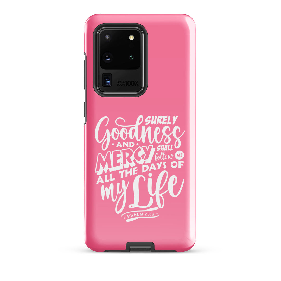 Christian Phone Case Goodness and Mercy for Samsung® Samsung® Phone Cases Glossy Samsung Galaxy S20 Ultra 