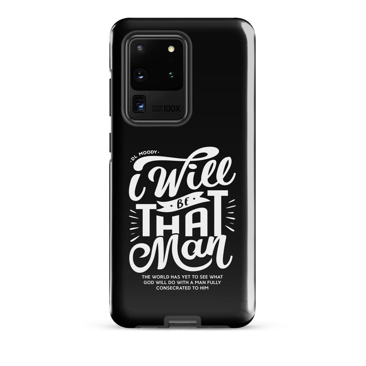 Christian Phone Case I Will Be That Man for Samsung® Samsung® Phone Cases Glossy Samsung Galaxy S20 Ultra 