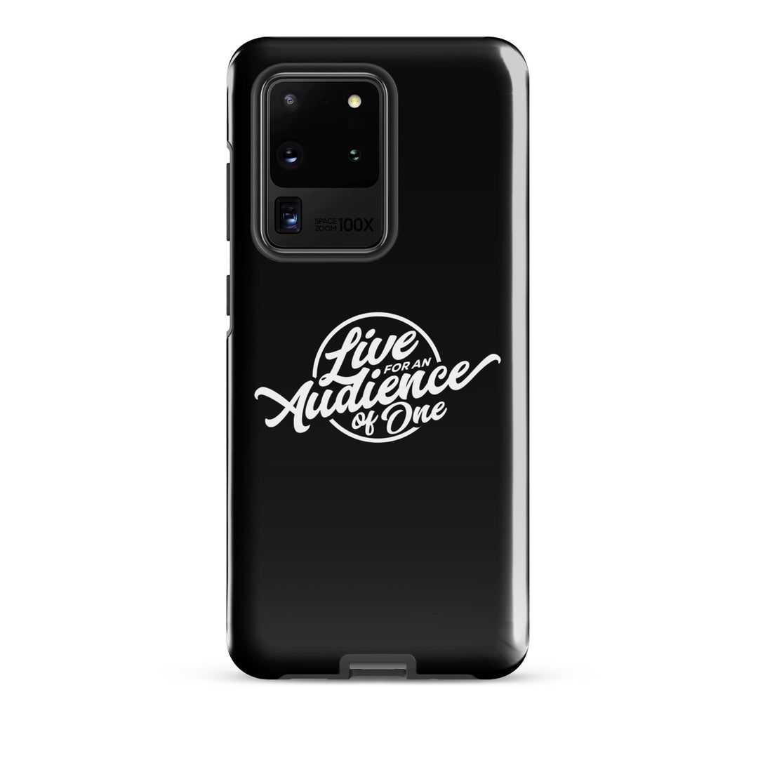 Christian Phone Case Audience of One Black for Samsung® Samsung® Phone Cases Glossy Samsung Galaxy S20 Ultra 