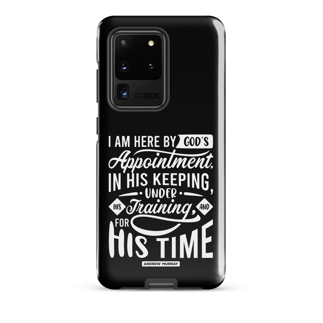 Christian Phone Case His Time Black for Samsung® Samsung® Phone Cases Glossy Samsung Galaxy S20 Ultra 