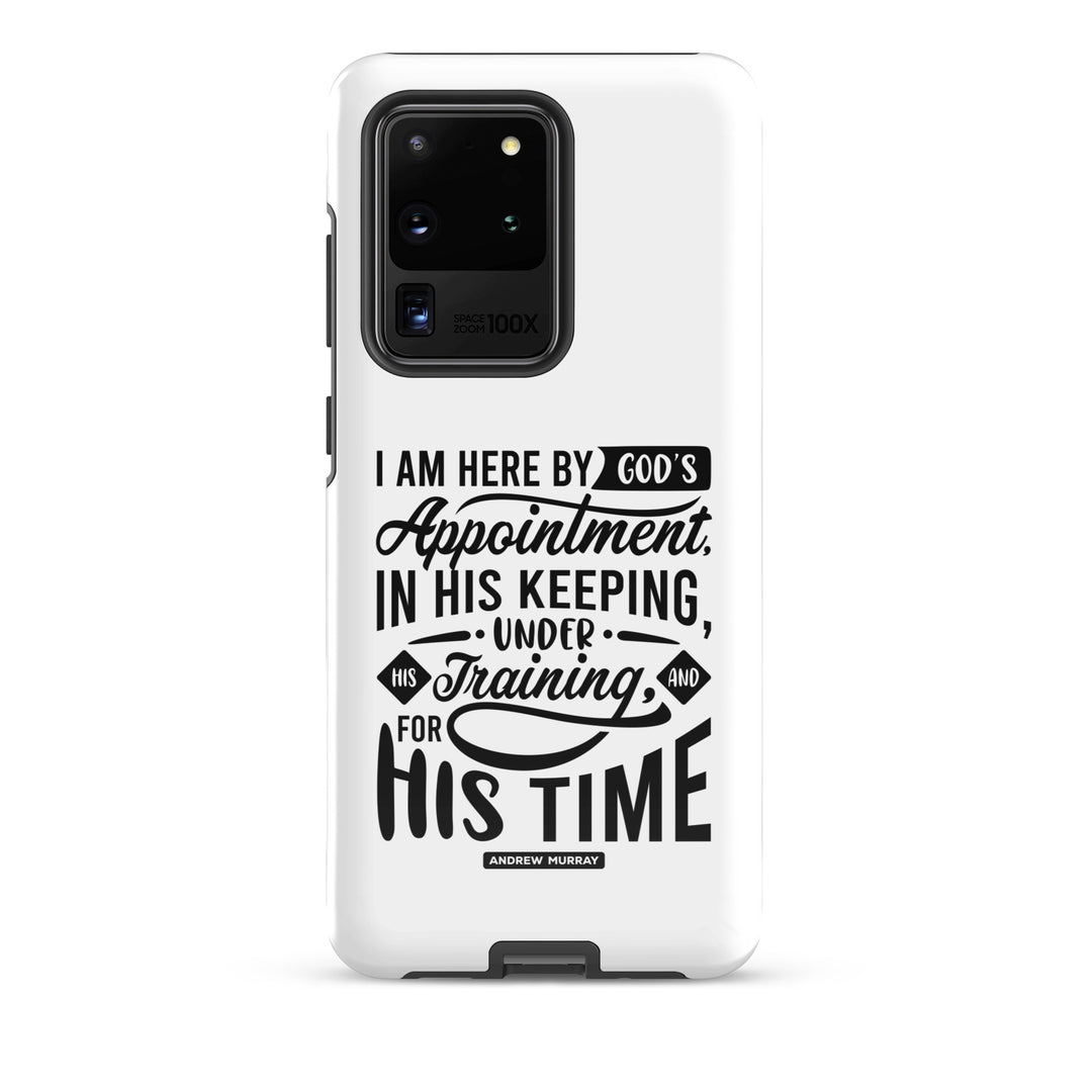 Christian Phone Case His Time White for Samsung® Samsung® Phone Cases Glossy Samsung Galaxy S20 Ultra 