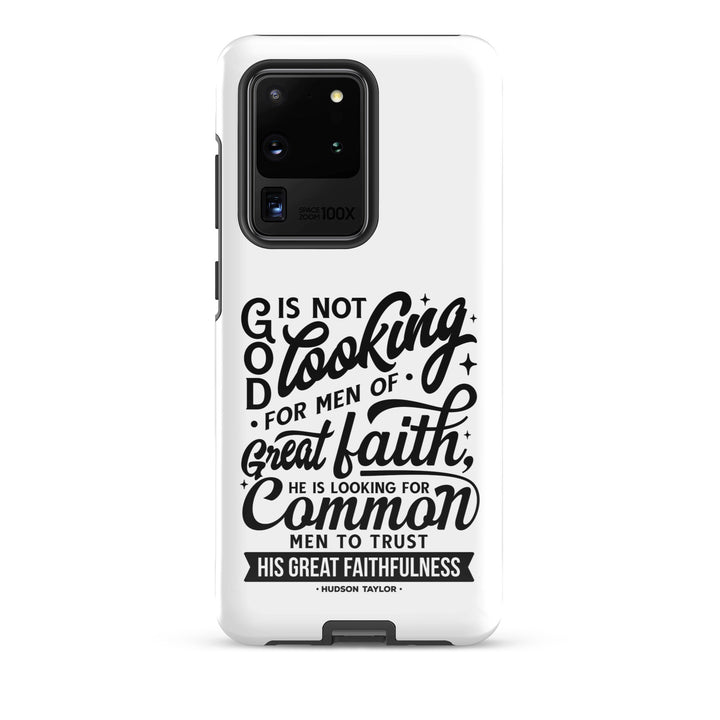 Christian Phone Case Common Men White for Samsung® Samsung® Phone Cases Glossy Samsung Galaxy S20 Ultra 