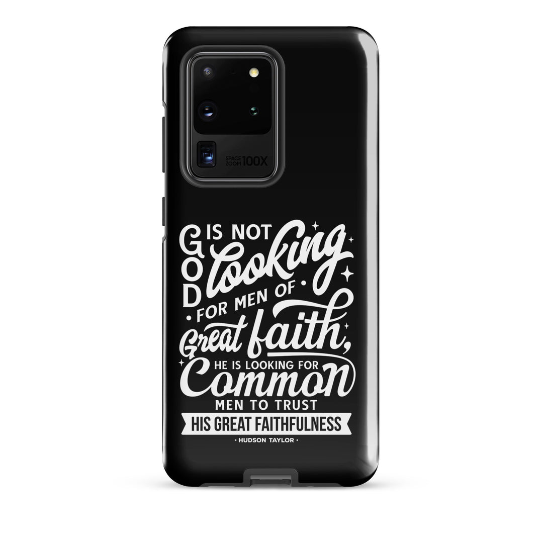 Christian Phone Case Common Men Black for Samsung® Samsung® Phone Cases Glossy Samsung Galaxy S20 Ultra 