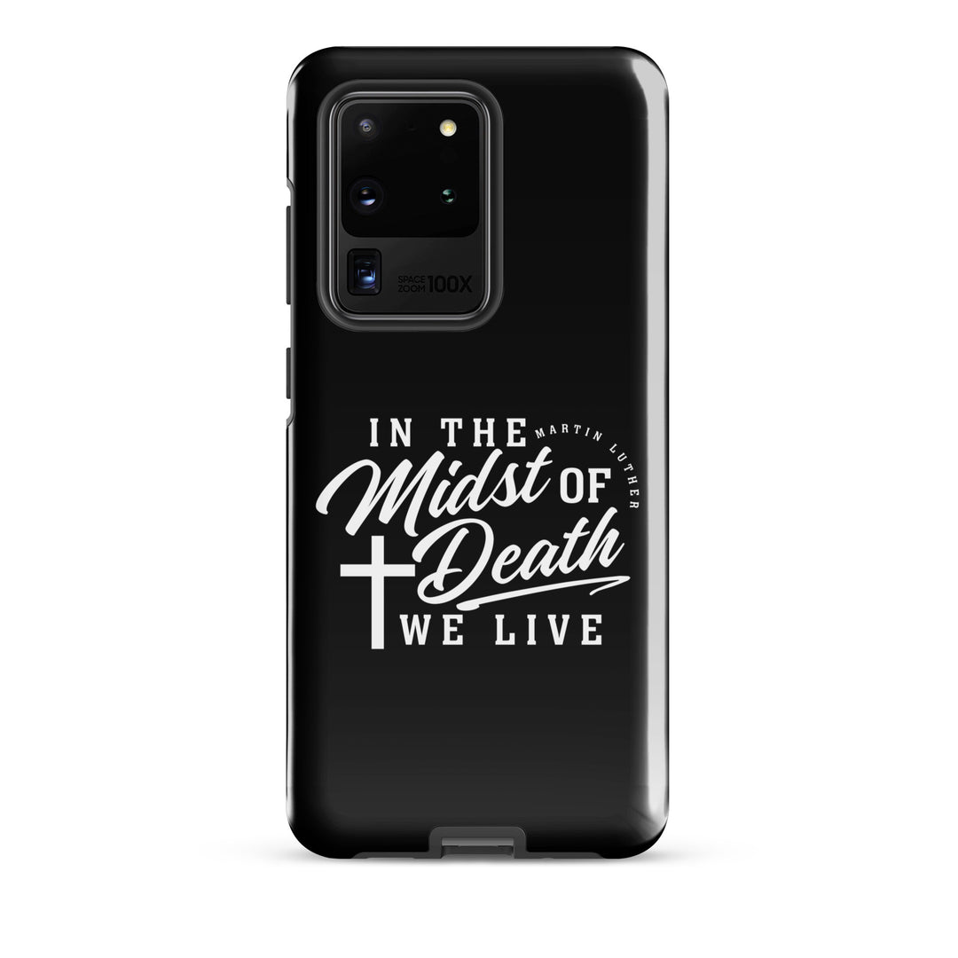 Christian Phone Case Midst of Death Black for Samsung® Samsung® Phone Cases Glossy Samsung Galaxy S20 Ultra 