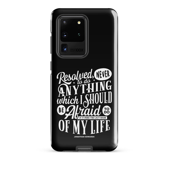 Christian Phone Case Last Hour Black for Samsung® Samsung® Phone Cases Glossy Samsung Galaxy S20 Ultra 