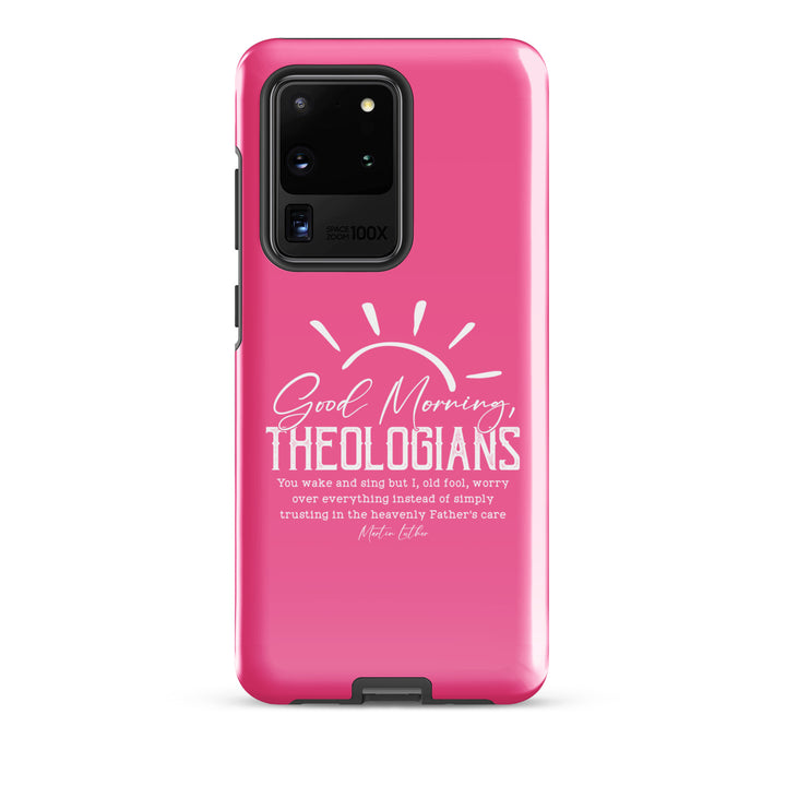 Christian Phone Case Luther's Theologians Pink for Samsung® Samsung® Phone Cases Glossy Samsung Galaxy S20 Ultra 