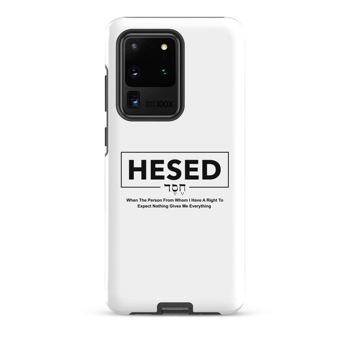 Christian Phone Case Hesed Everything White for Samsung® Samsung® Phone Cases Glossy Samsung Galaxy S20 Ultra 