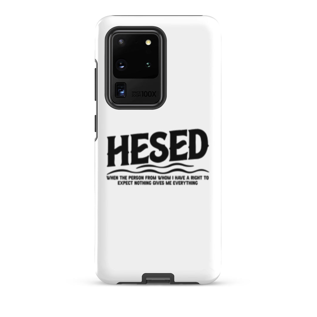 Christian Phone Case Hesed Everything White for Samsung® Samsung® Phone Cases Glossy Samsung Galaxy S20 Ultra 