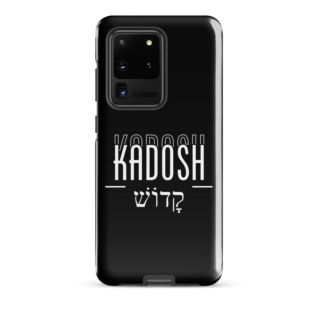 Christian Phone Case Kadosh Hebrew Black for Samsung® Samsung® Phone Cases Glossy Samsung Galaxy S20 Ultra 