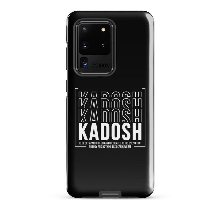 Christian Phone Case Kadosh Dedicated To His Use Black for Samsung® Samsung® Phone Cases Glossy Samsung Galaxy S20 Ultra 