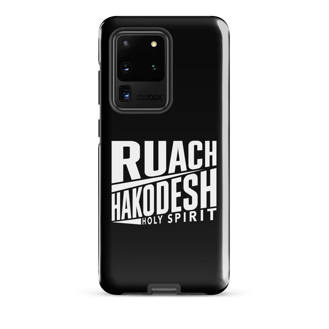 Christian Phone Case Ruach Hakodesh Holy Spirit Black for Samsung® Samsung® Phone Cases Glossy Samsung Galaxy S20 Ultra 