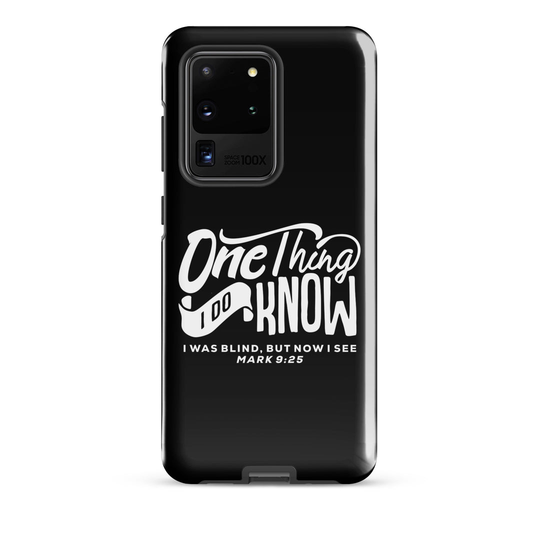 Christian Phone Case Now I See Black for Samsung® Samsung® Phone Cases Glossy Samsung Galaxy S20 Ultra 