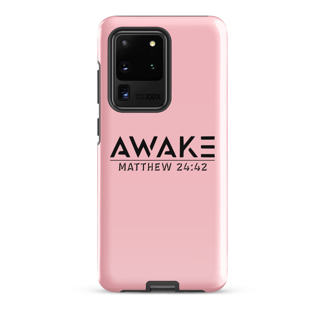 Christian Phone Case Awake  Pink for Samsung® Samsung® Phone Cases Glossy Samsung Galaxy S20 Ultra 