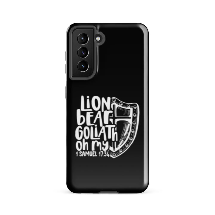 Christian Phone Case Lion Bear Goliath Oh My for Samsung® Samsung® Phone Cases Glossy Samsung Galaxy S21 FE 