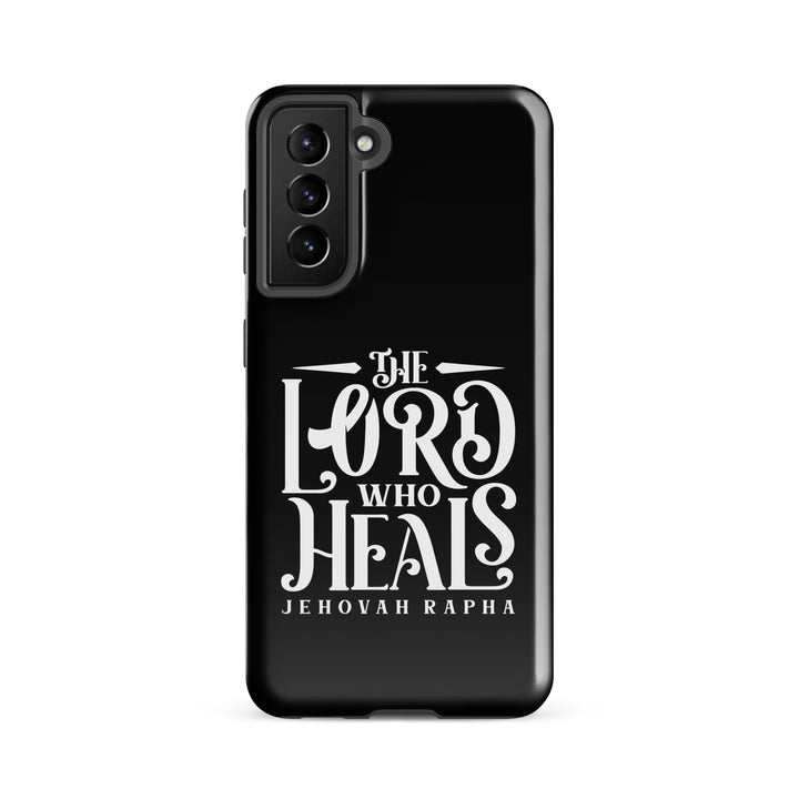 Christian Phone Case The Lord Who Heals for Samsung® Samsung® Phone Cases Glossy Samsung Galaxy S21 FE 