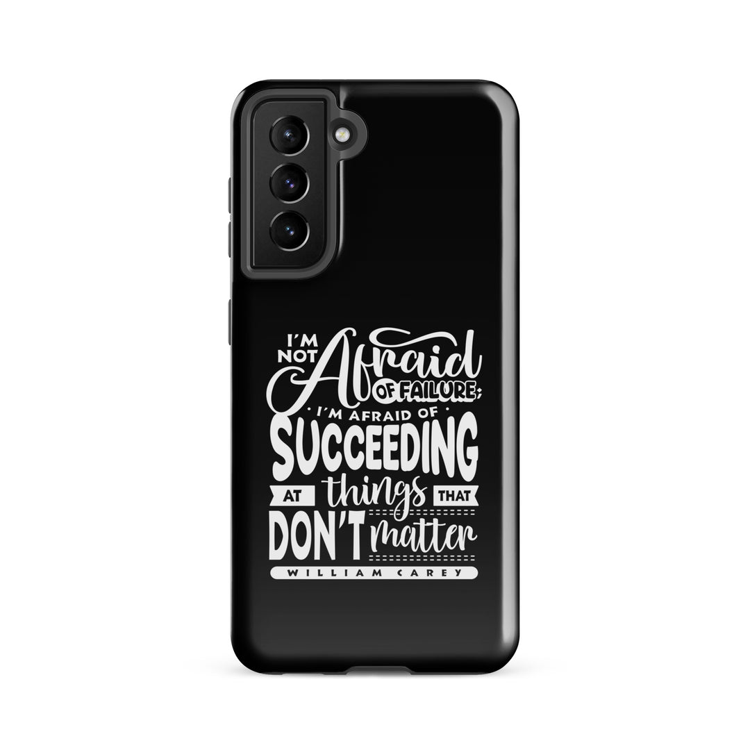 Christian Phone Case Things That Matter Black for Samsung® Samsung® Phone Cases Glossy Samsung Galaxy S21 FE 