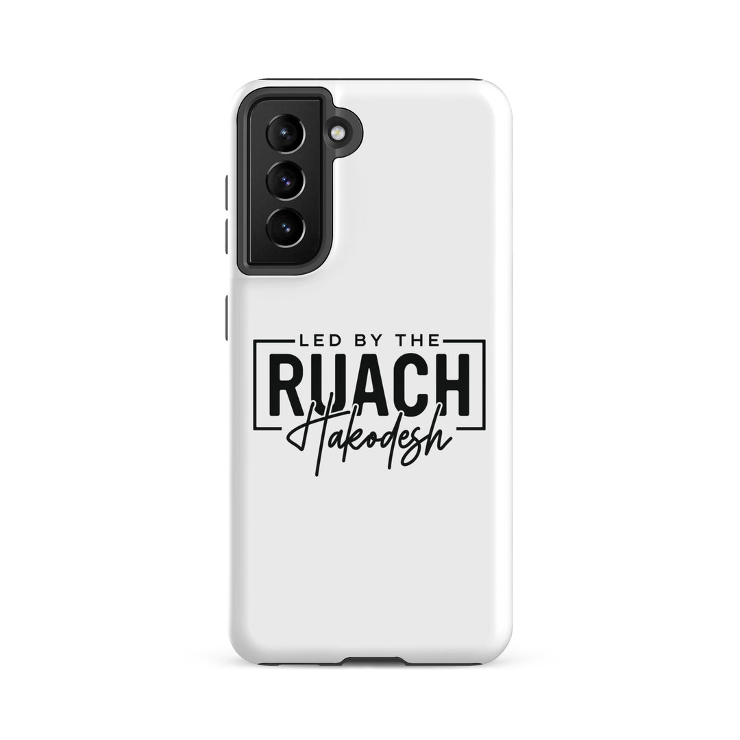 Christian Phone Case Led By Ruach Hakodesh White for Samsung® Samsung® Phone Cases Glossy Samsung Galaxy S21 FE 