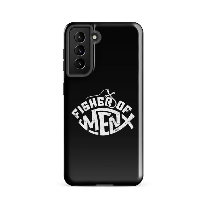 Christian Phone Case Fisher of Men Black for Samsung® Samsung® Phone Cases Glossy Samsung Galaxy S21 FE 