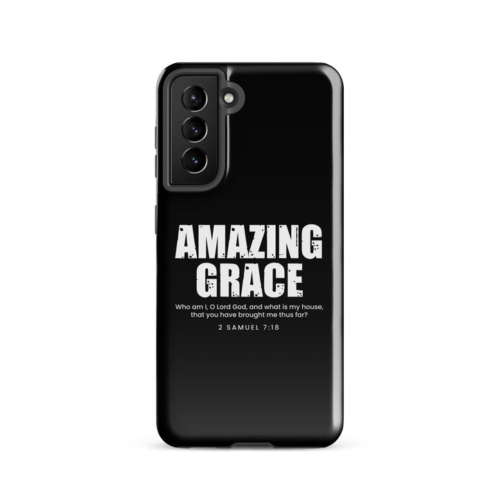 Christian Phone Case Amazing Grace for Samsung® Samsung® Phone Cases Glossy Samsung Galaxy S21 